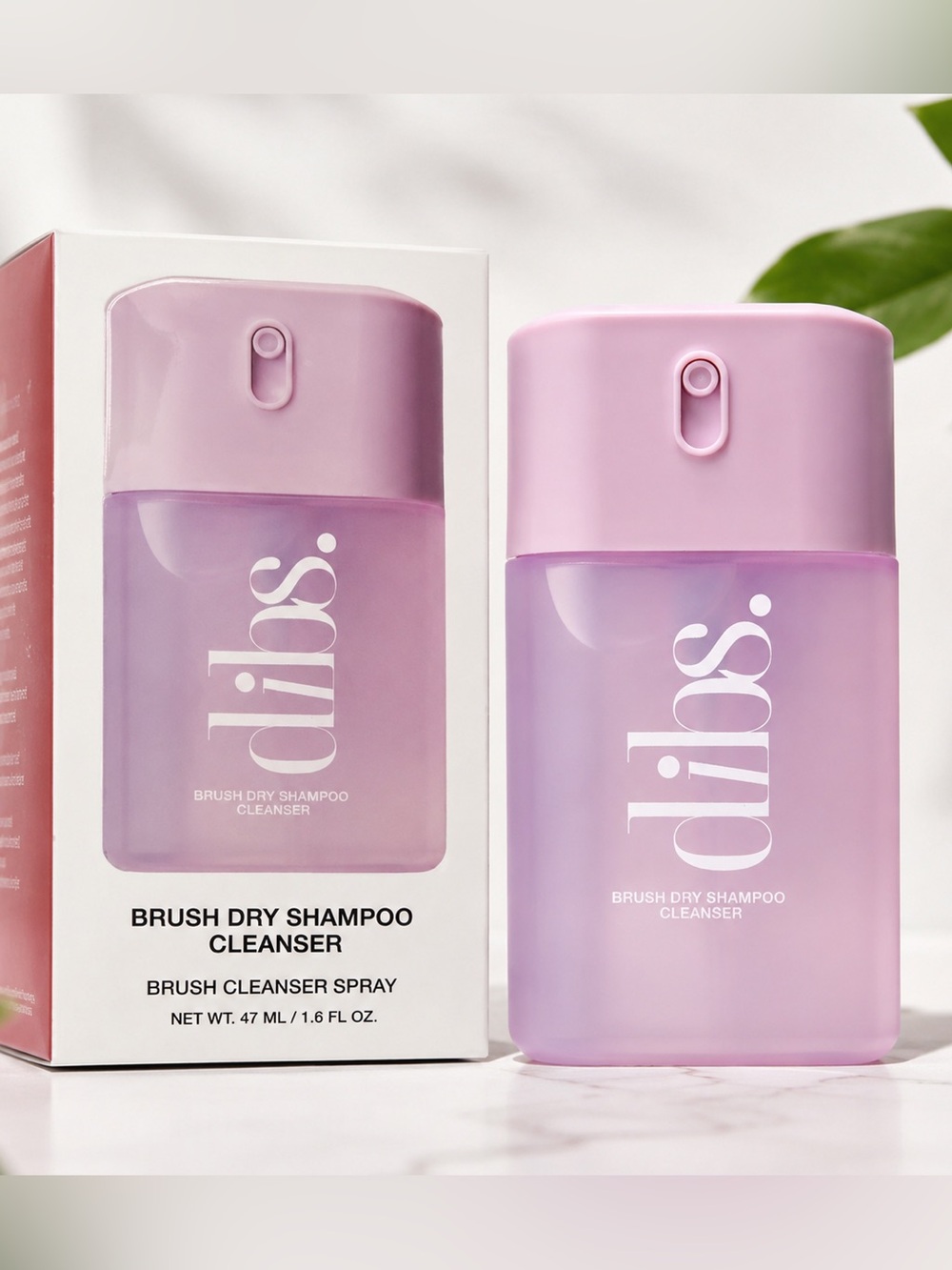 DIBS Brush Dry Shampoo Cleanser — Brush Cleanser Spray. 1.6 fl oz / 47 ml NEW
